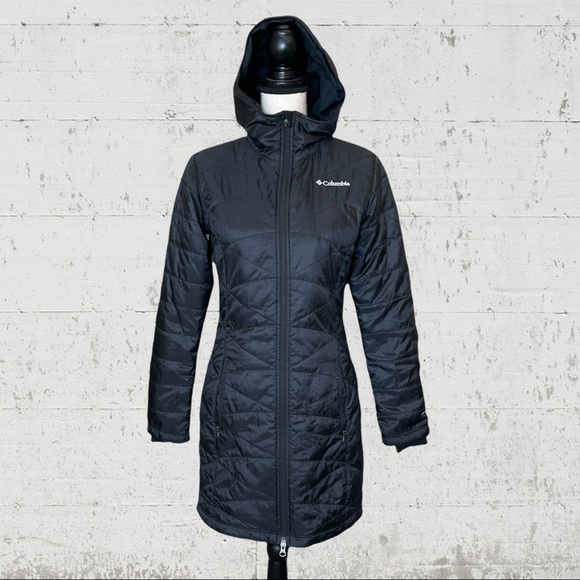 Columbia Women's Black Mighty Lite Hooded Jacket Size XS - Picture 4 of 16